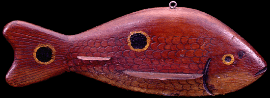 "Fish Decoy.com displays the best American fish decoys and fish decoy images from the golden age of ice fishing."